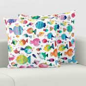 Colorful fish Nautical Kids summer ApparelTrendsKidsSummer Fabric