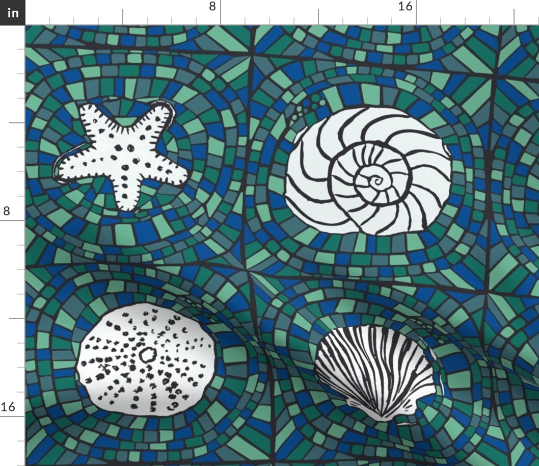 Mosaic Seashells
