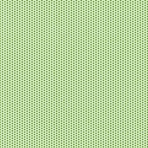 Wonky polka dots Extra small  size in color green/mint