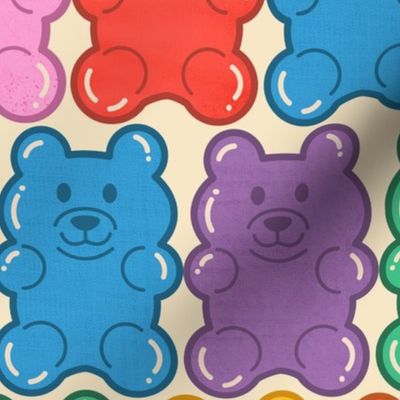 Juicy Gummy Bears - Large Scale