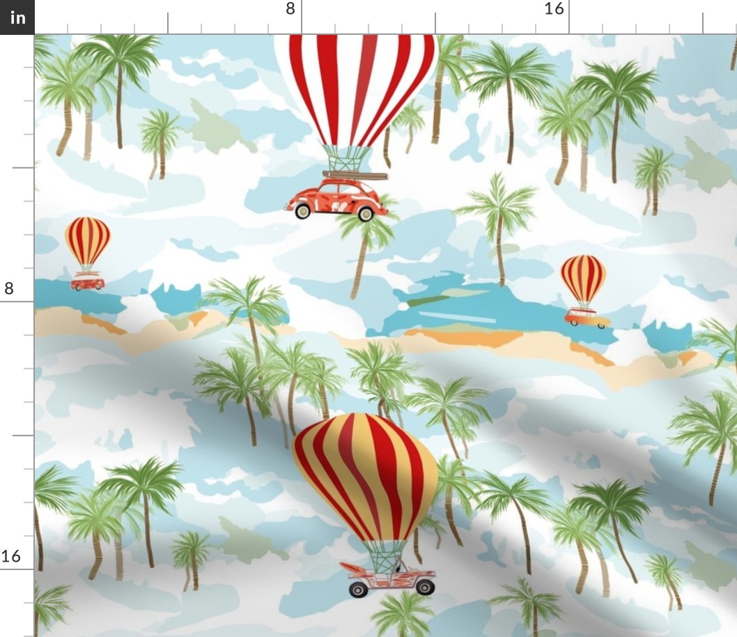 Trip to the Surfing Beach on Balloon by kedoki in long panel