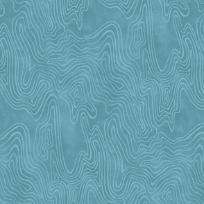 Calming Rustic Waves Textured-sw manitou blue