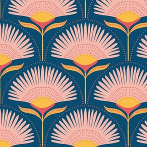Aara floral - custom colorway for caitlin