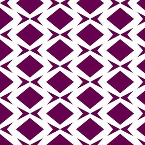 Rhombuses Deep Violet 