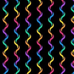 Rainbow Squiggles