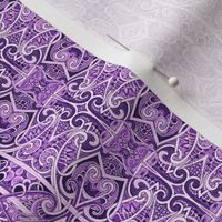 Lavender Lace vertical stripe