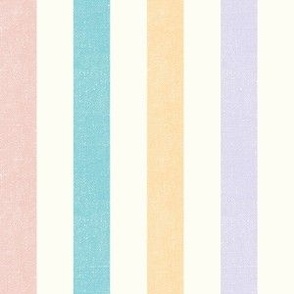 Candy Color Linen Multi Stripe