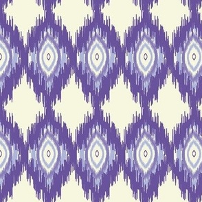 Purple Ikat Pattern