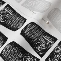 thimble with scrolls 