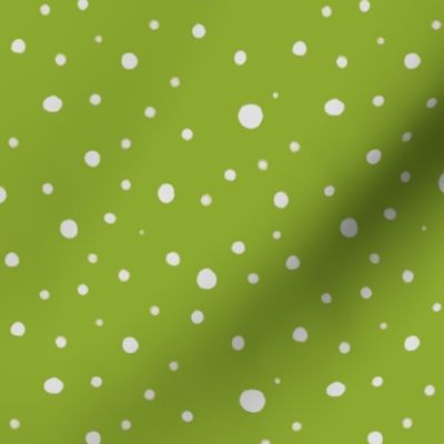 Cute Dots, Lime Green