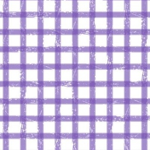  Square Grid Plaid / Lavender 
