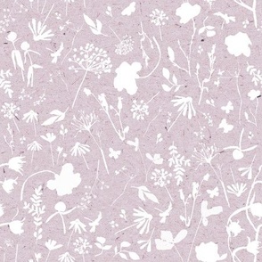 Soft Pink Vintage White Flowers / Cottagecore / Boho