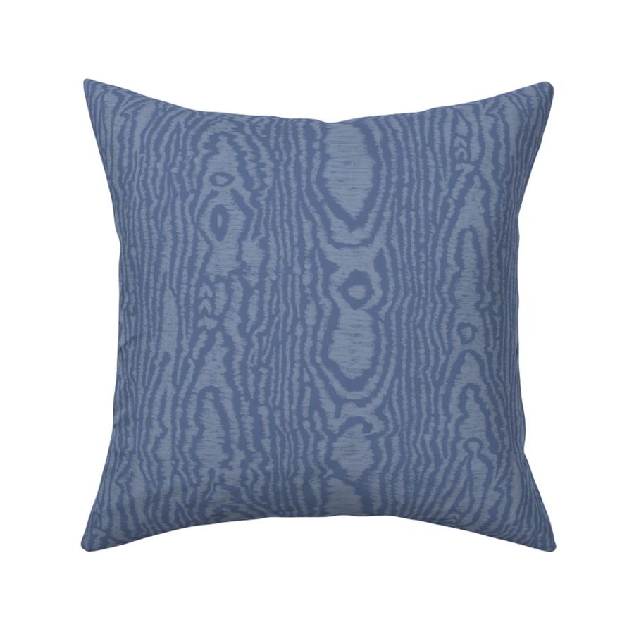 Moire Texture (12") -  Medium Blue