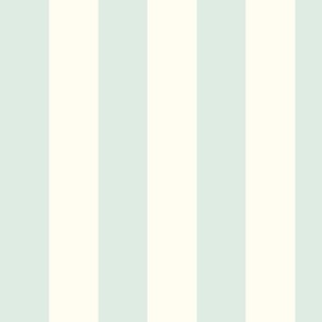 Medium Cabana stripe - Pastel mint blue and cream white - Candy stripe - Awning stripes - nautical - Striped wallpaper - resort coastal sunbrella tiki vertical