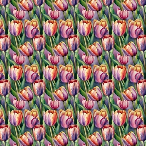 Water Color Tulips