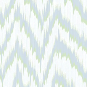 Blaze Soft Green and Soft Blue Reverse on White