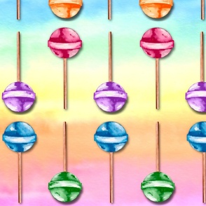 Sweet lollipops