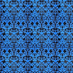 blue gothic batik 12
