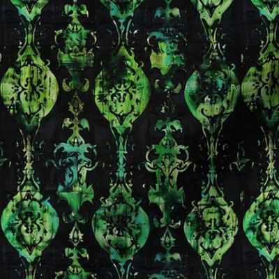 green gothic batik 1