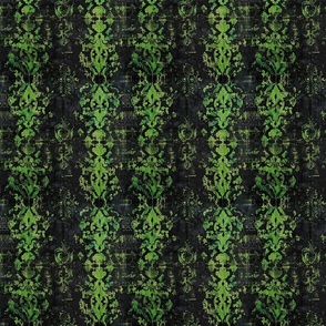 green gothic batik 3