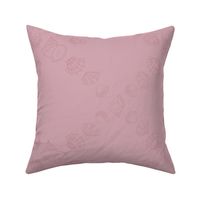 Shell Diamond - pink  large 