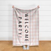 Custom  Banner 42x72" for Sherry - Welcome Party 