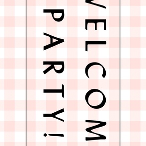 Custom  Banner 42x72" for Sherry - Welcome Party 