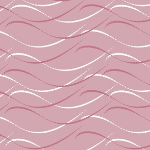 Waves Soft Pink Large