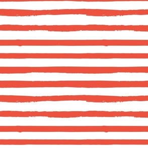 Horizontal Red Stripes