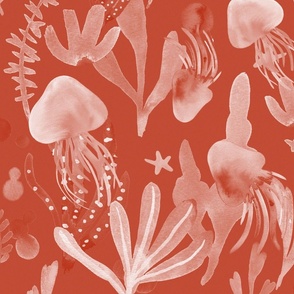 Jellyfishes (red)