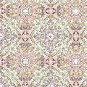 iridescent Arabic oriental kaleidoscope 1/MEDEIUM
