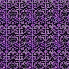 purple gothic batik 1
