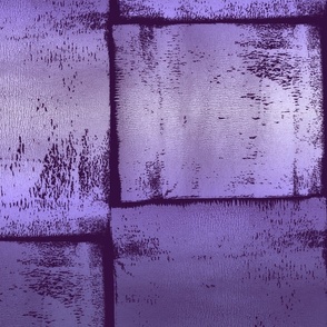 Purple tones and chrome ink roller texture