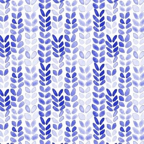 (s) royal blue whimsical knitted watercolor pattern. Use the design for a crafting room or a fun projects