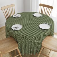 Mossy Green Gingham Check Mini Pattern - Classic Country Chic Fresh and Modern Design for Home Decor and Apparel