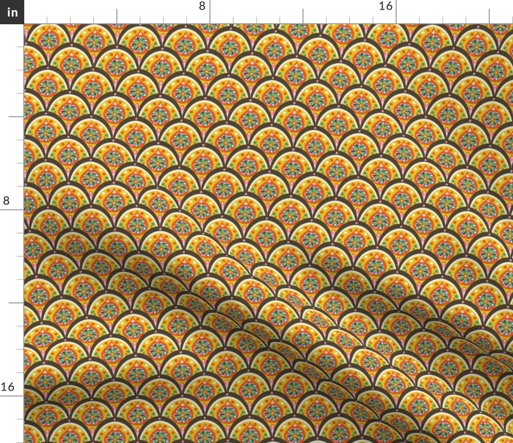 Year of the Snake coordinating fabric
