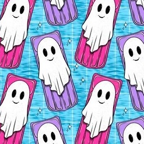 Pool Floats Ghosts
