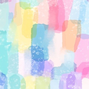 Soft Pastel Confetti Party Print - Large Scale