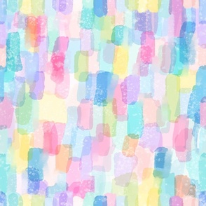 Confetti Party Print - Colorful Abstract Paint - Medium Scale