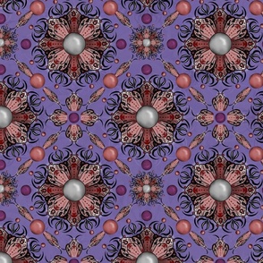 Victorian Mandala - Geometric - 2 - Muted