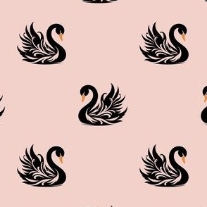 Black Swans - Ballet Pink