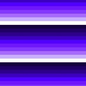 Indigo Violet Ombre Horizontal Stripes