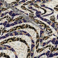 crawling snakes mosaic