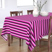 Raspberry Ombre Horizontal Stripes