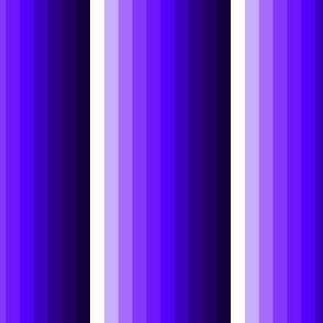 Indigo Violet Ombre Vertical Stripes