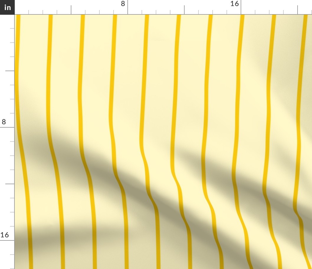 Yellow - Pinstripes