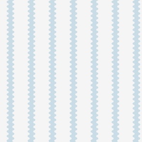 Small - Wave - Vertical Stripe - Summer Blue
