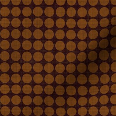 Dotty Texture - Rust Orange