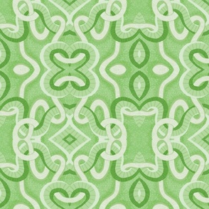 Intricate Knots - Lime