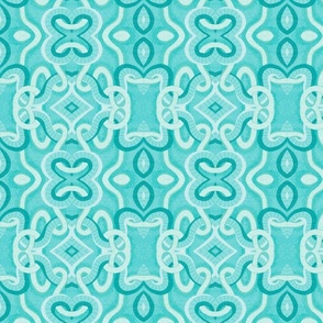 Intricate Knots - Teal